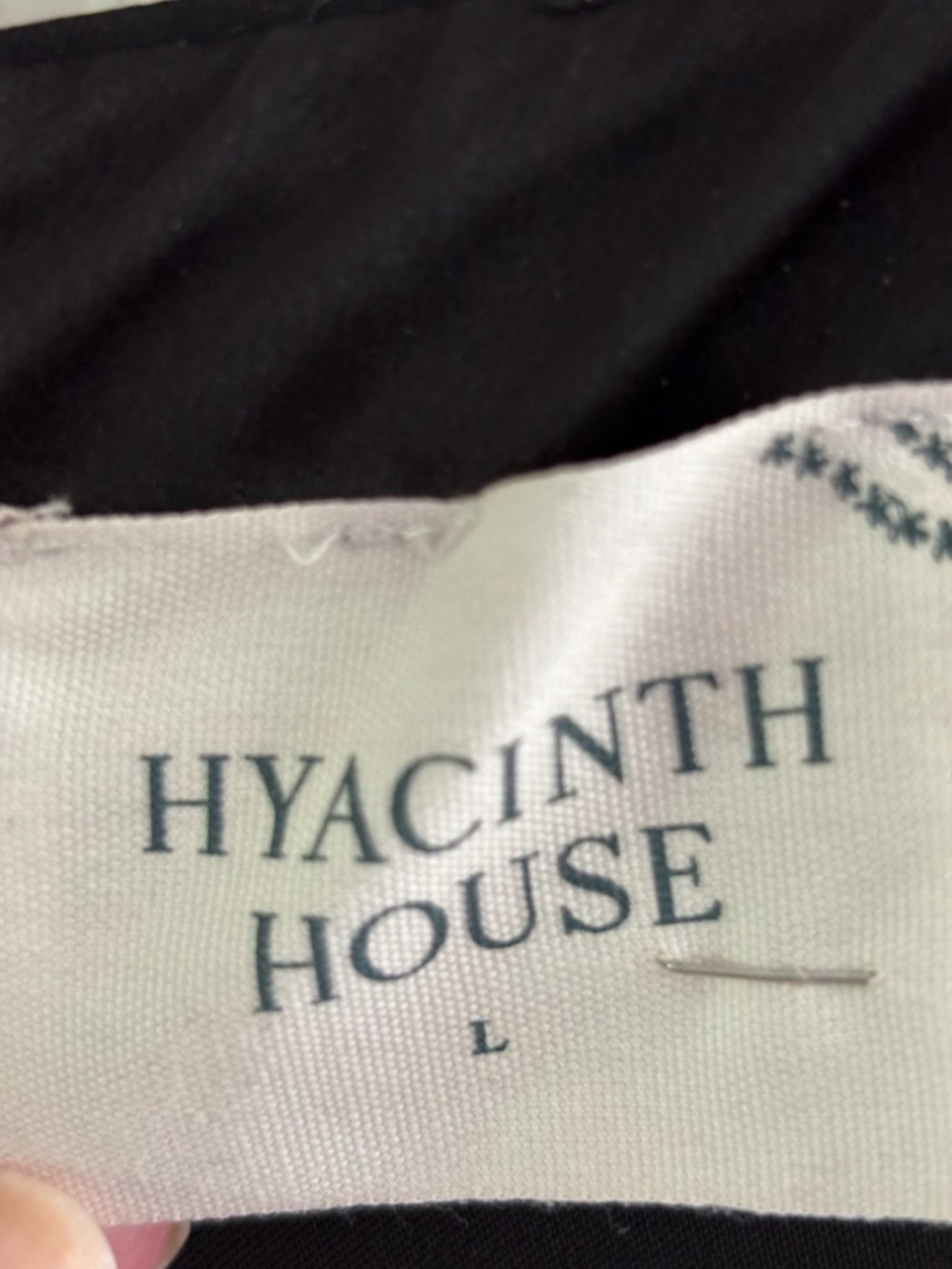 Hyacinth House Black Bow Sleeve Belinda Mini Dress Size L - Picture 4 of 4